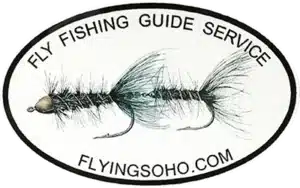 Flying SoHo Fly Fishing Guide Logo